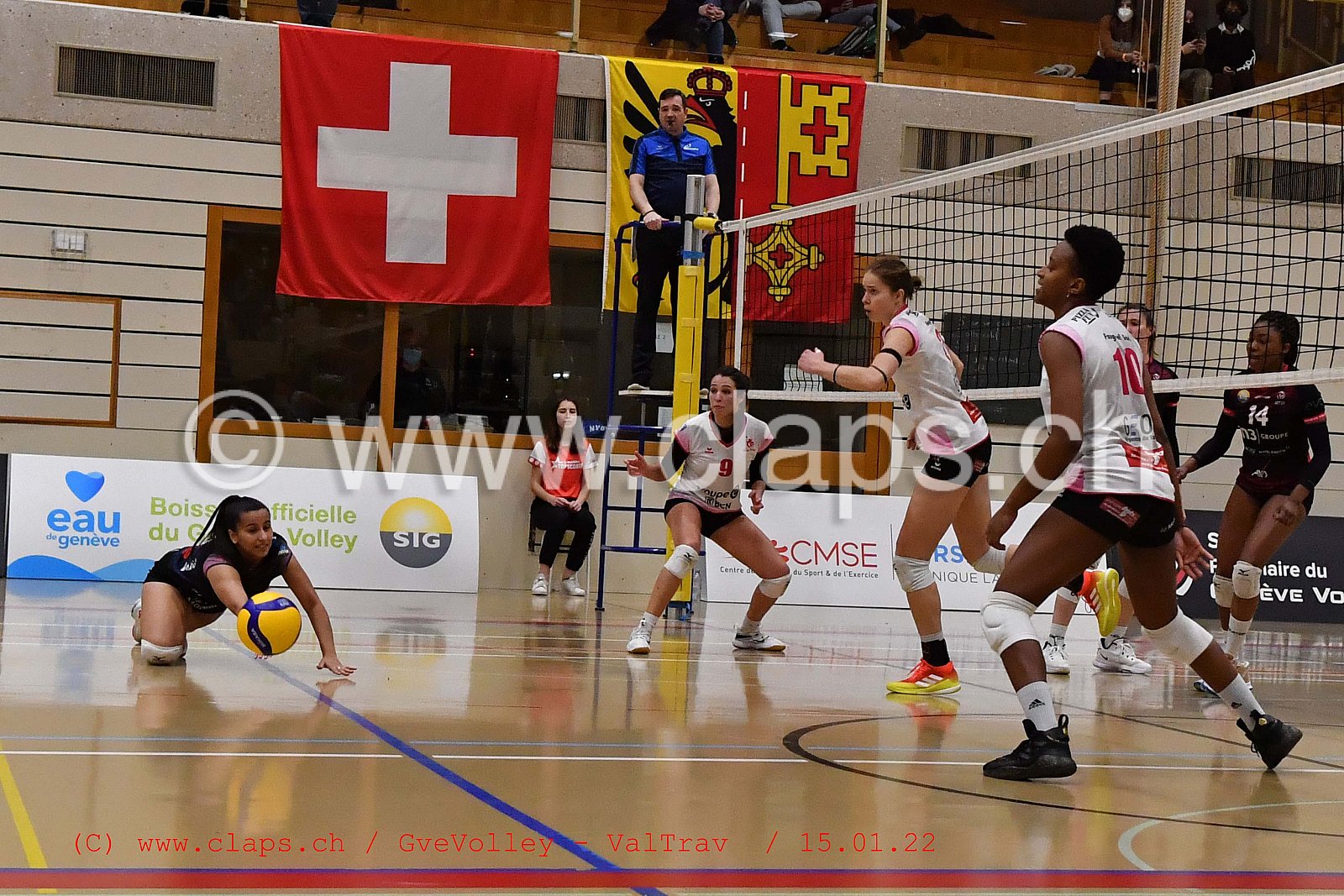 GeneveVolley - Val Travers janvier 2022
