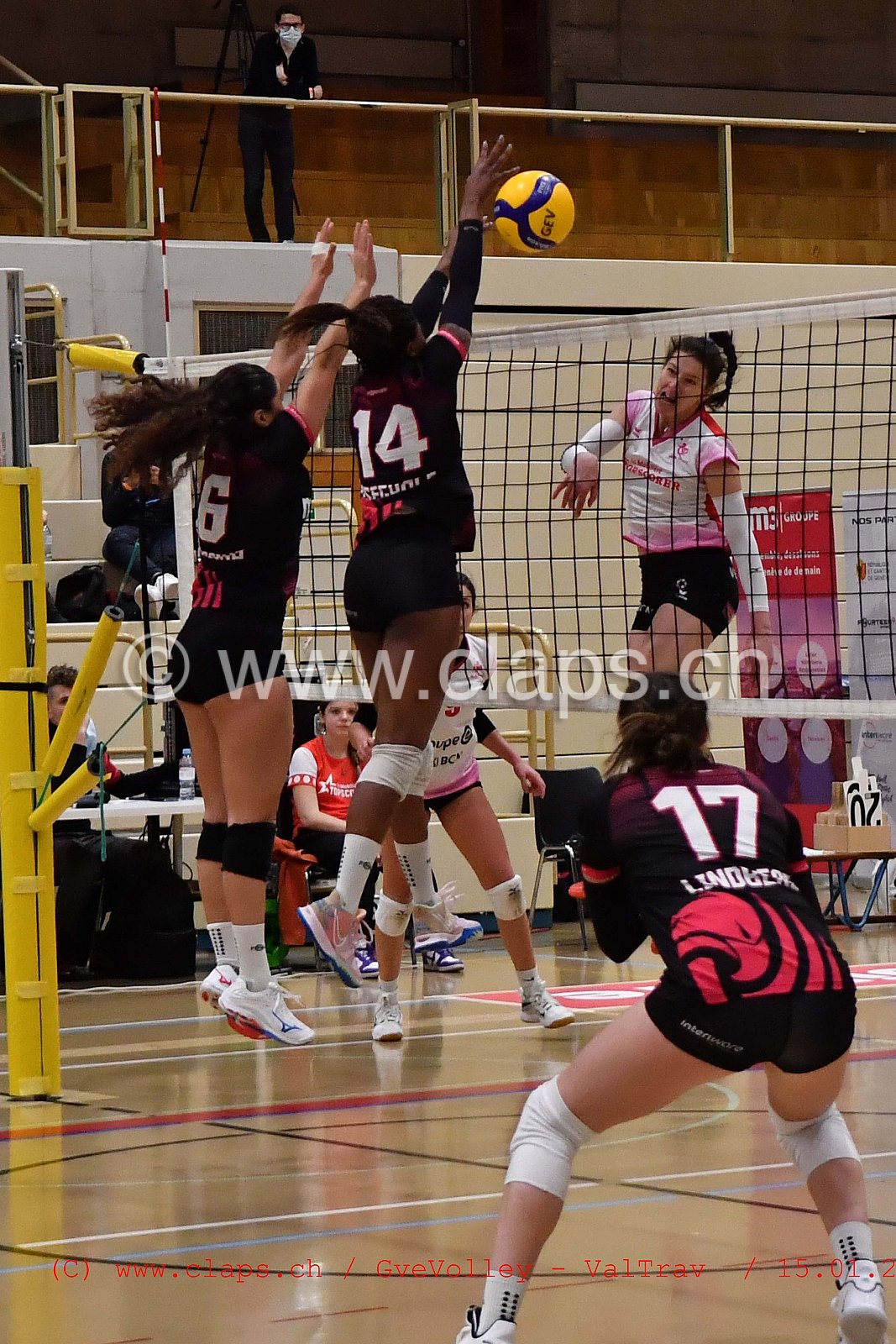 GeneveVolley - Val Travers janvier 2022
