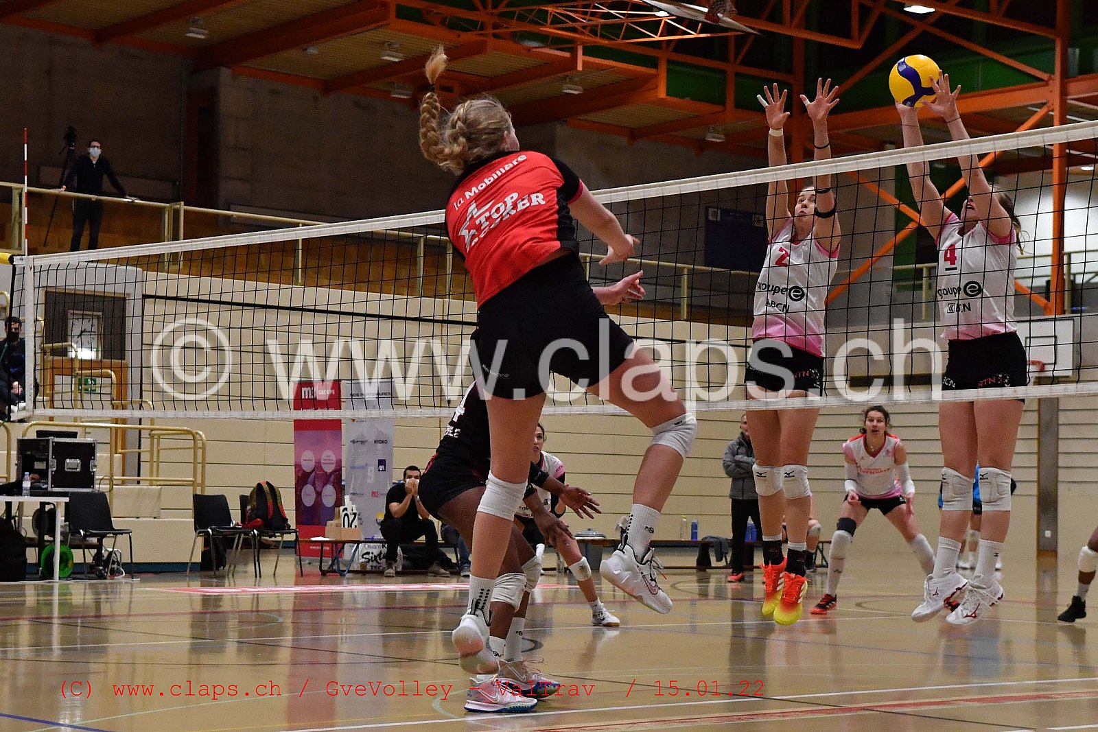 GeneveVolley - Val Travers janvier 2022