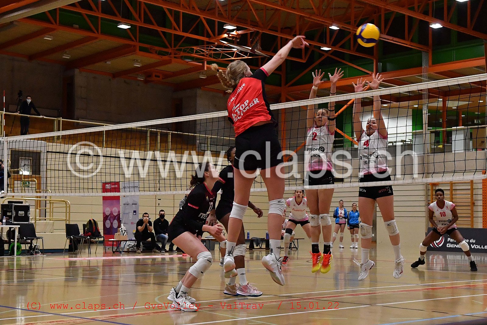 GeneveVolley - Val Travers janvier 2022