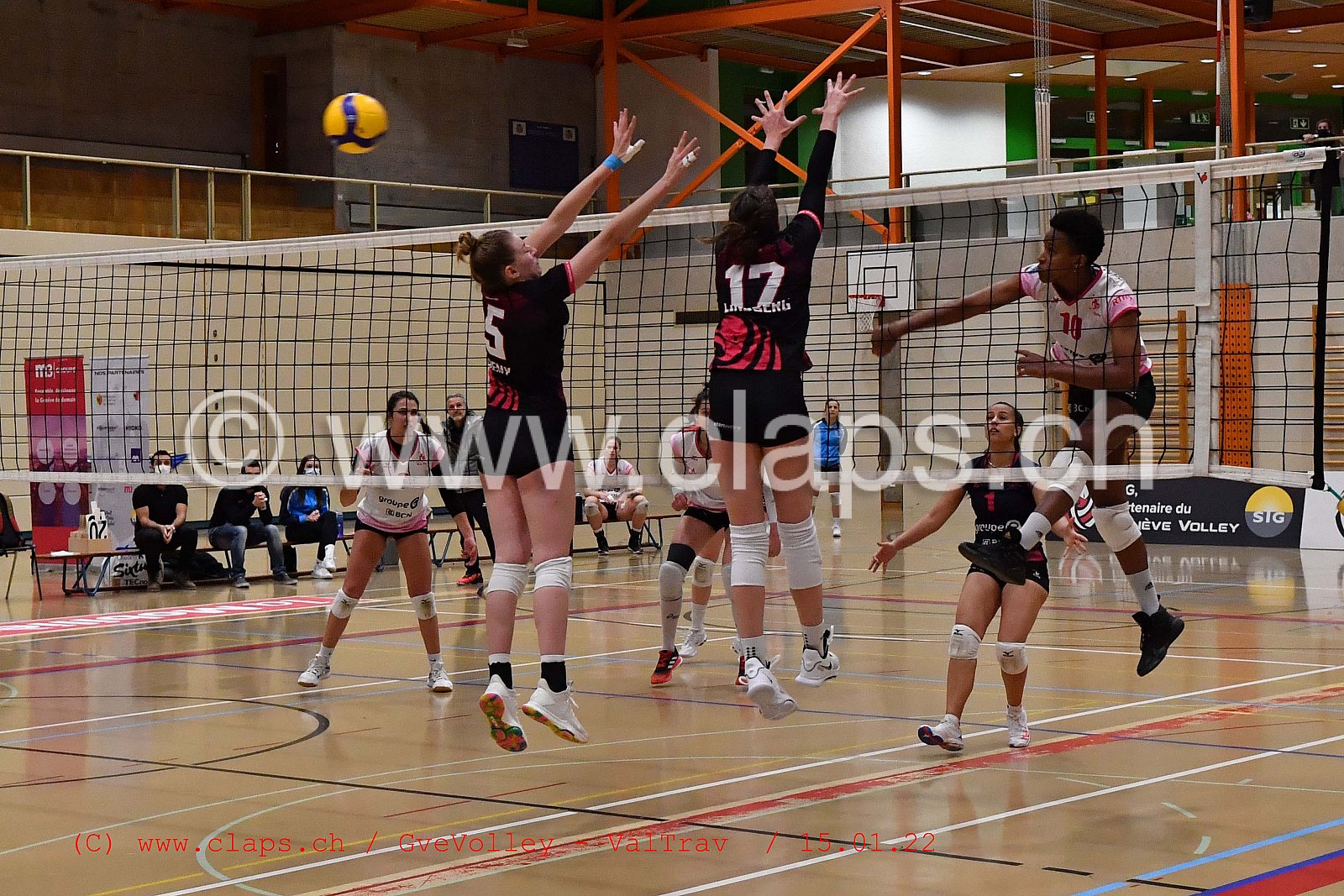 GeneveVolley - Val Travers janvier 2022