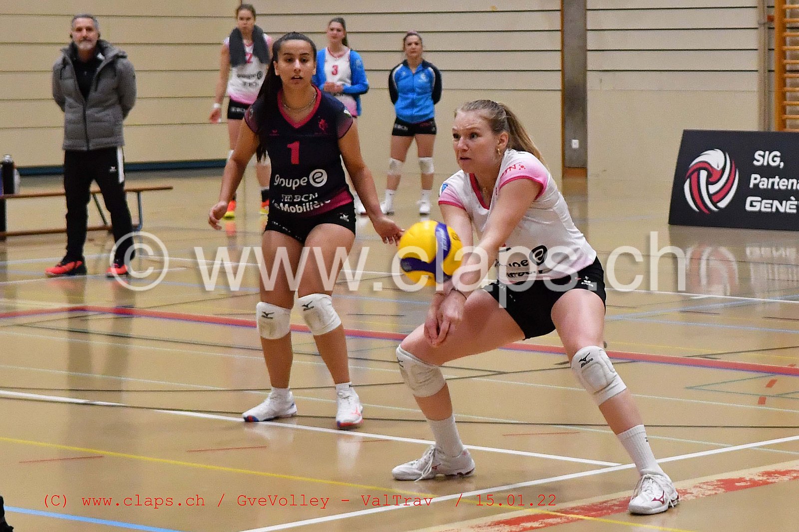 GeneveVolley - Val Travers janvier 2022