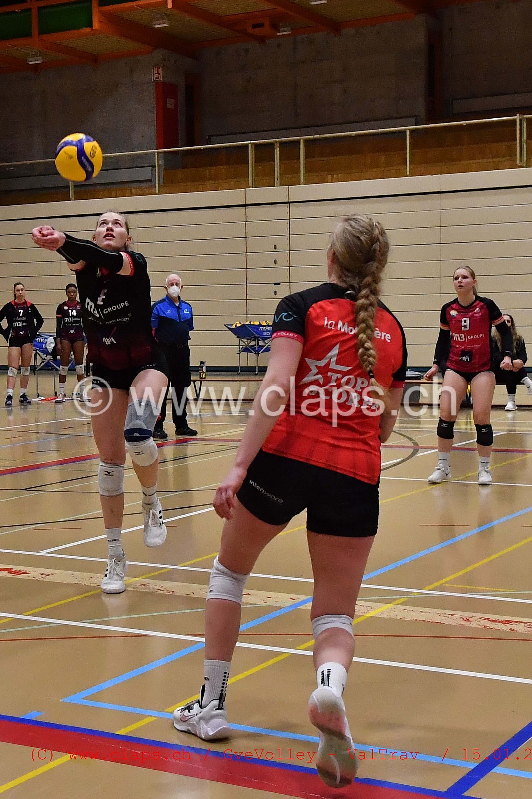 GeneveVolley - Val Travers janvier 2022