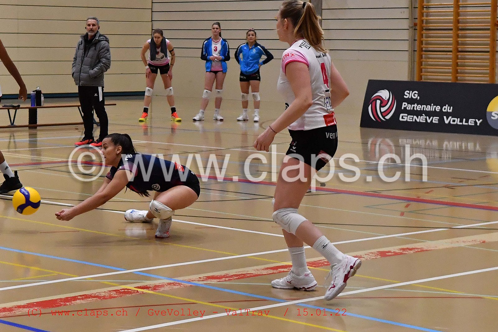 GeneveVolley - Val Travers janvier 2022