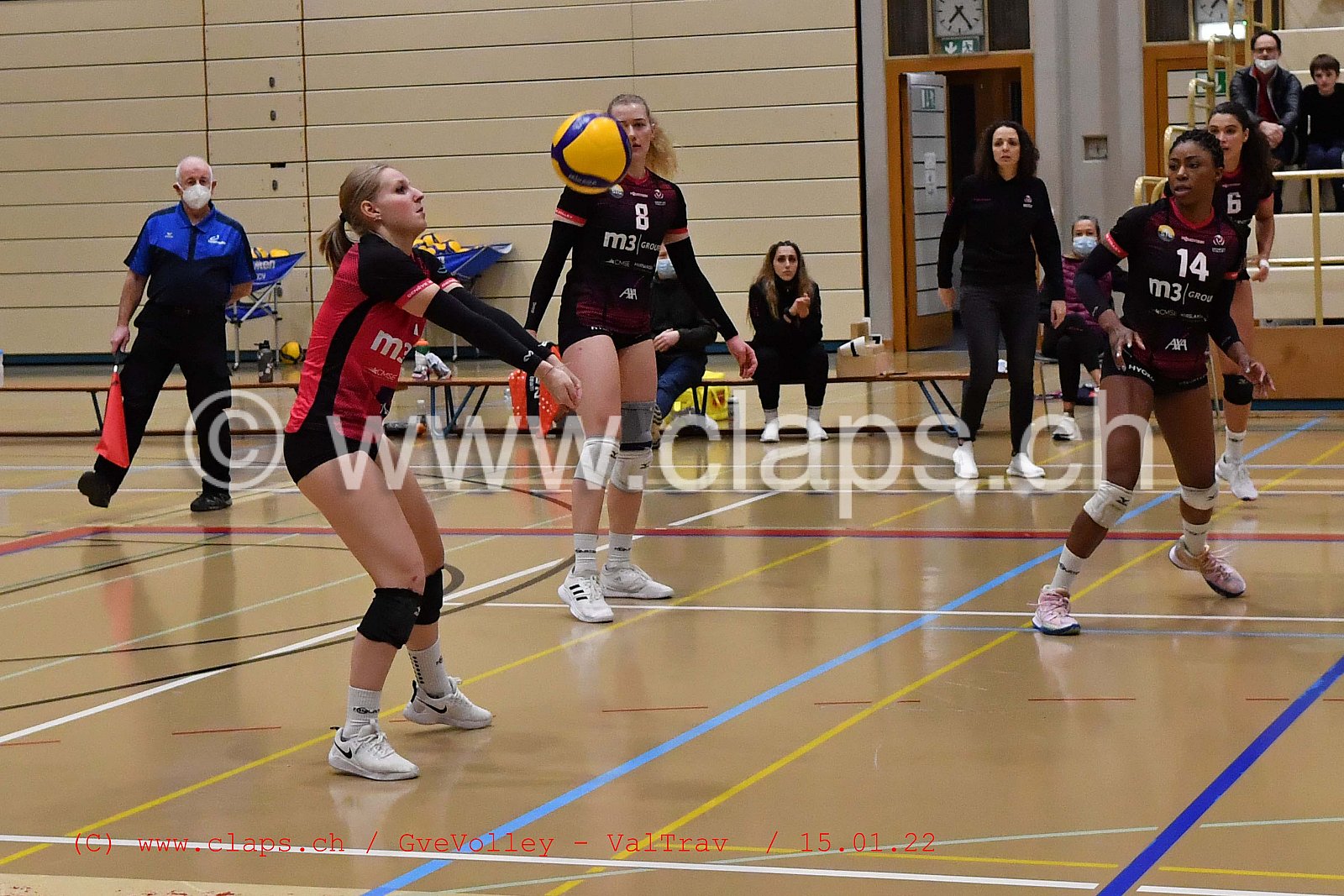 GeneveVolley - Val Travers janvier 2022