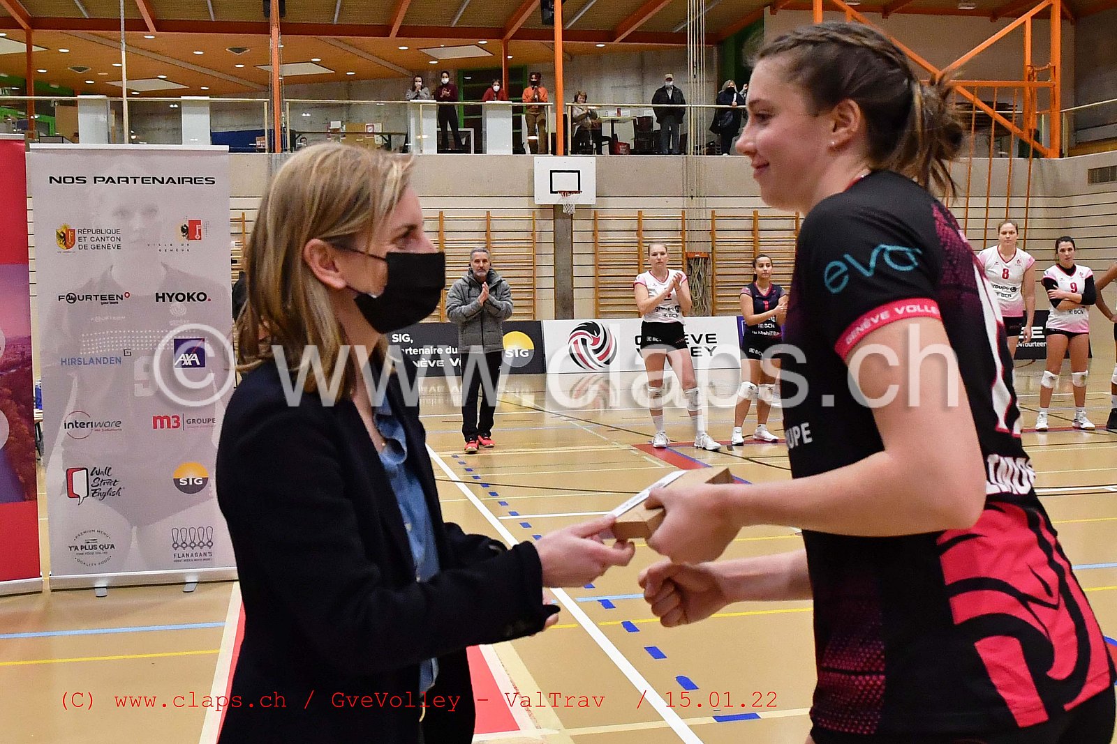 GeneveVolley - Val Travers janvier 2022