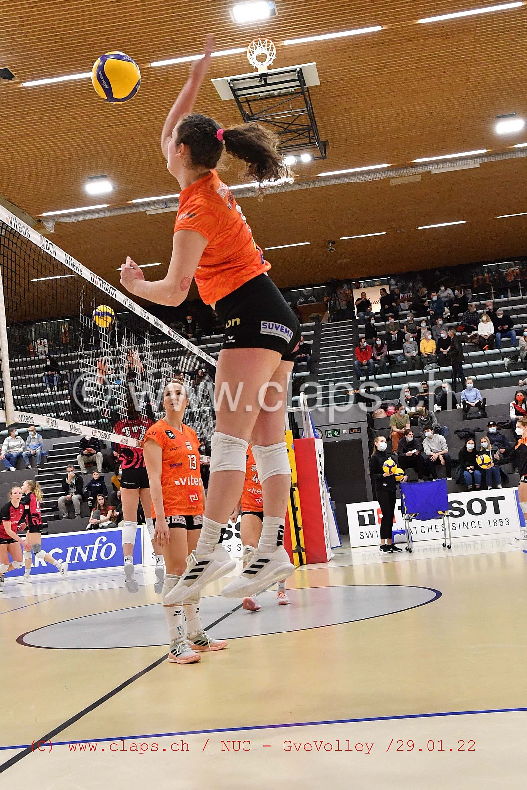 NUC Geneve Volley janvier 2022