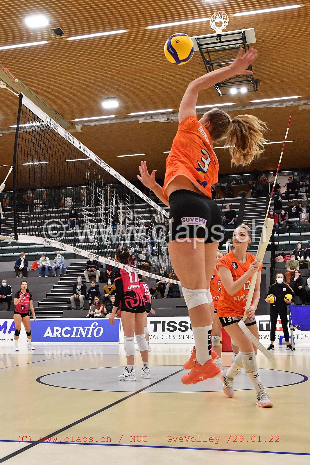 NUC Geneve Volley janvier 2022