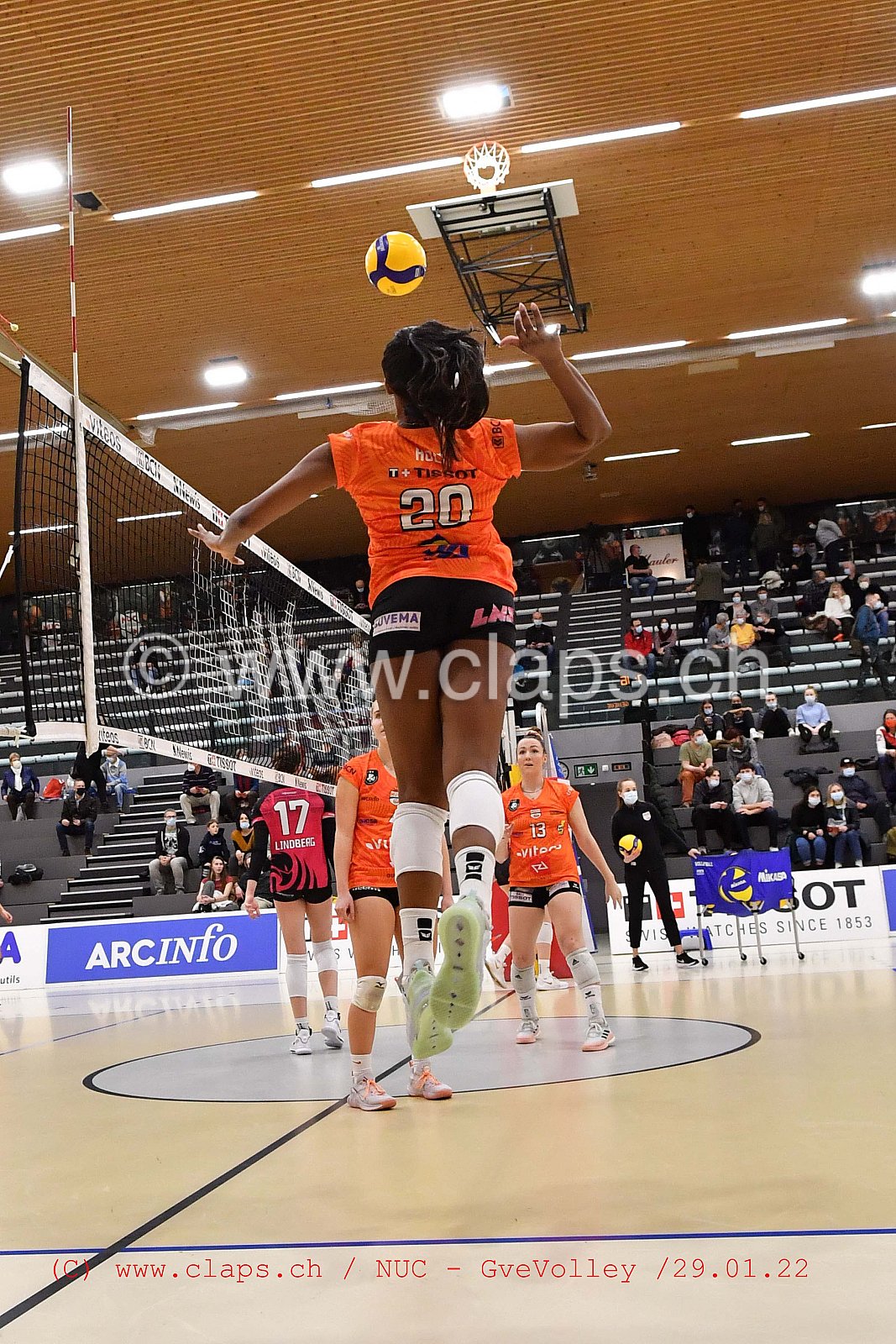 NUC Geneve Volley janvier 2022