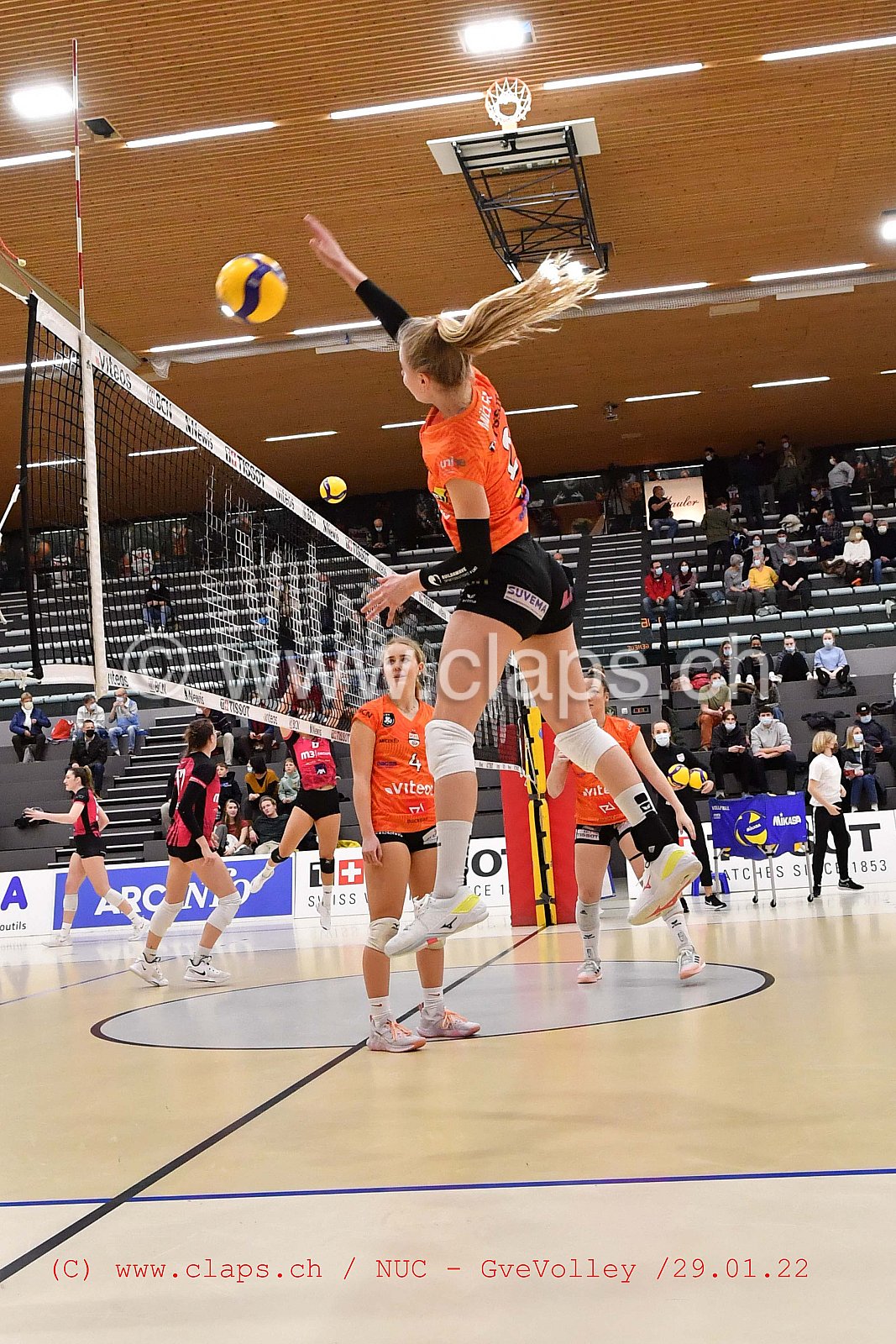 NUC Geneve Volley janvier 2022