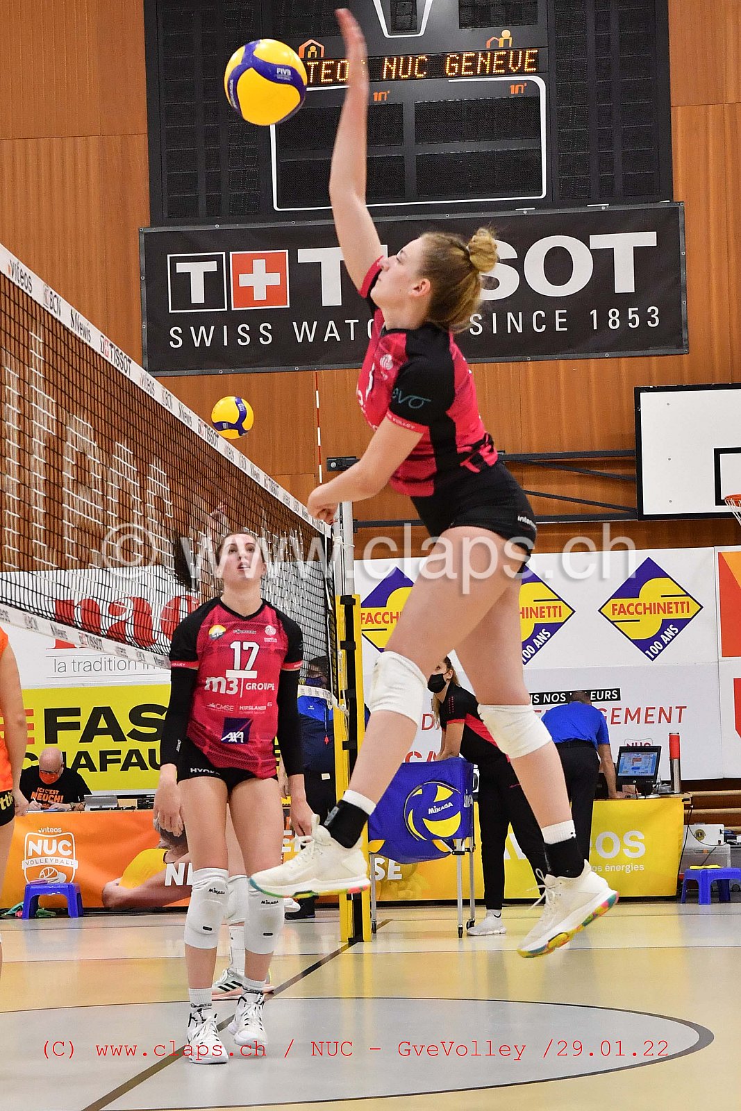 NUC Geneve Volley janvier 2022