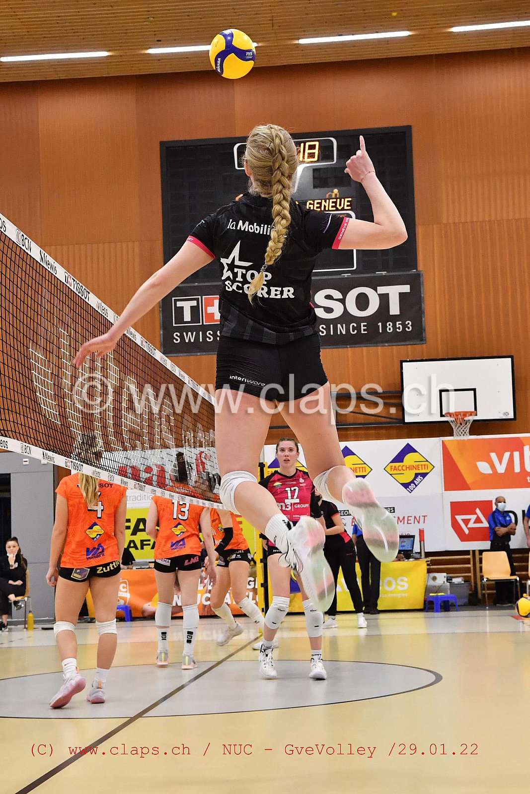 NUC Geneve Volley janvier 2022