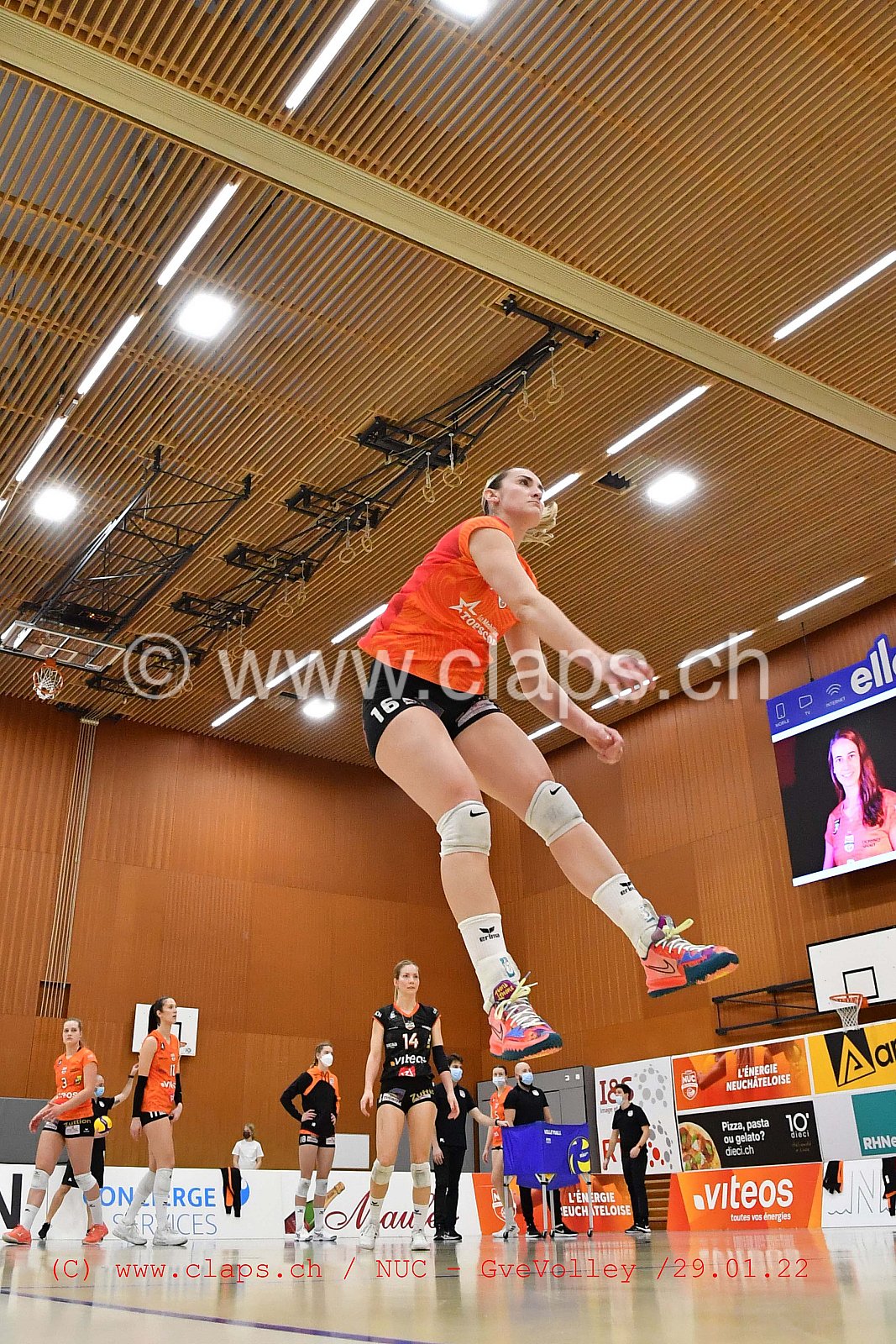 NUC Geneve Volley janvier 2022