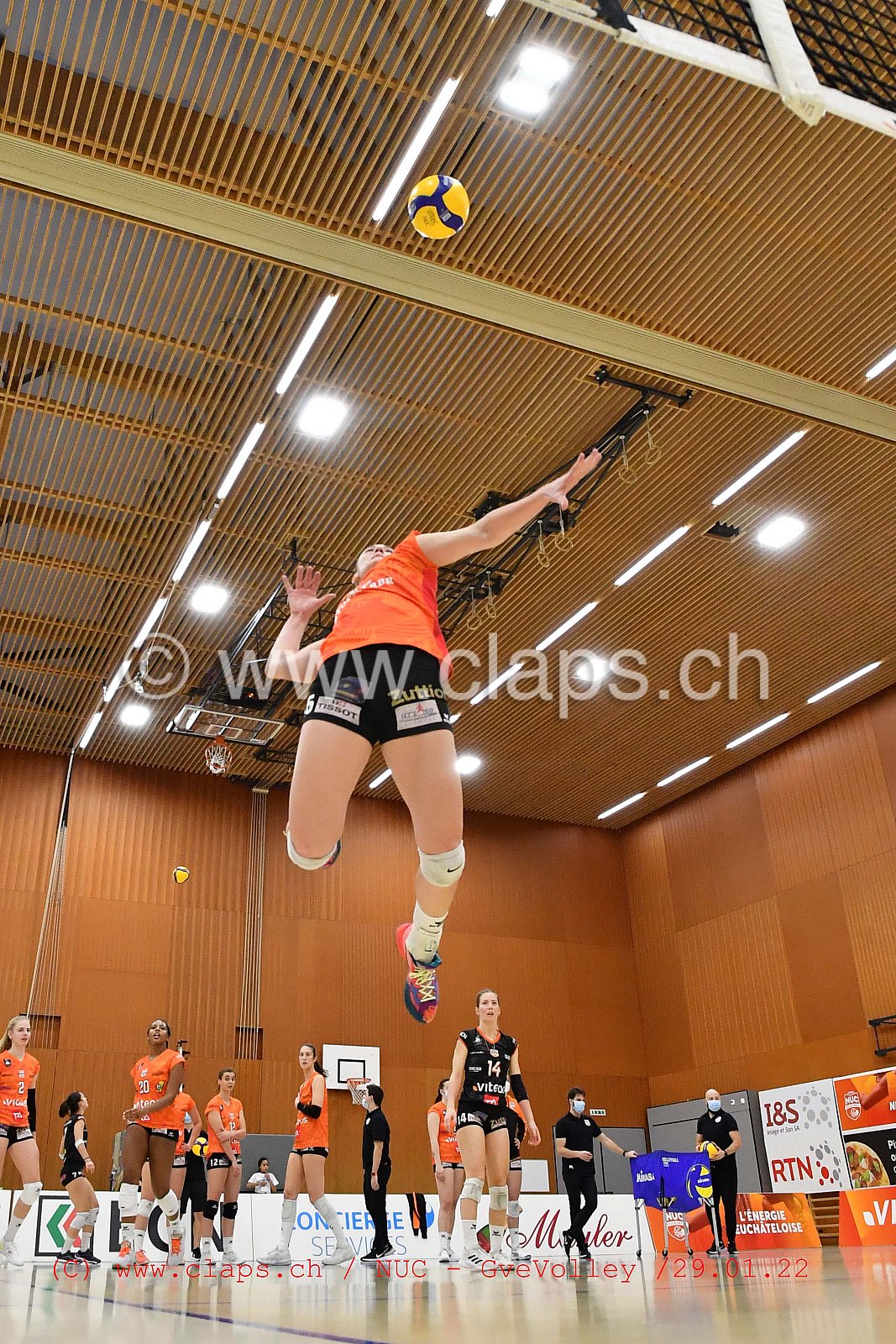 NUC Geneve Volley janvier 2022