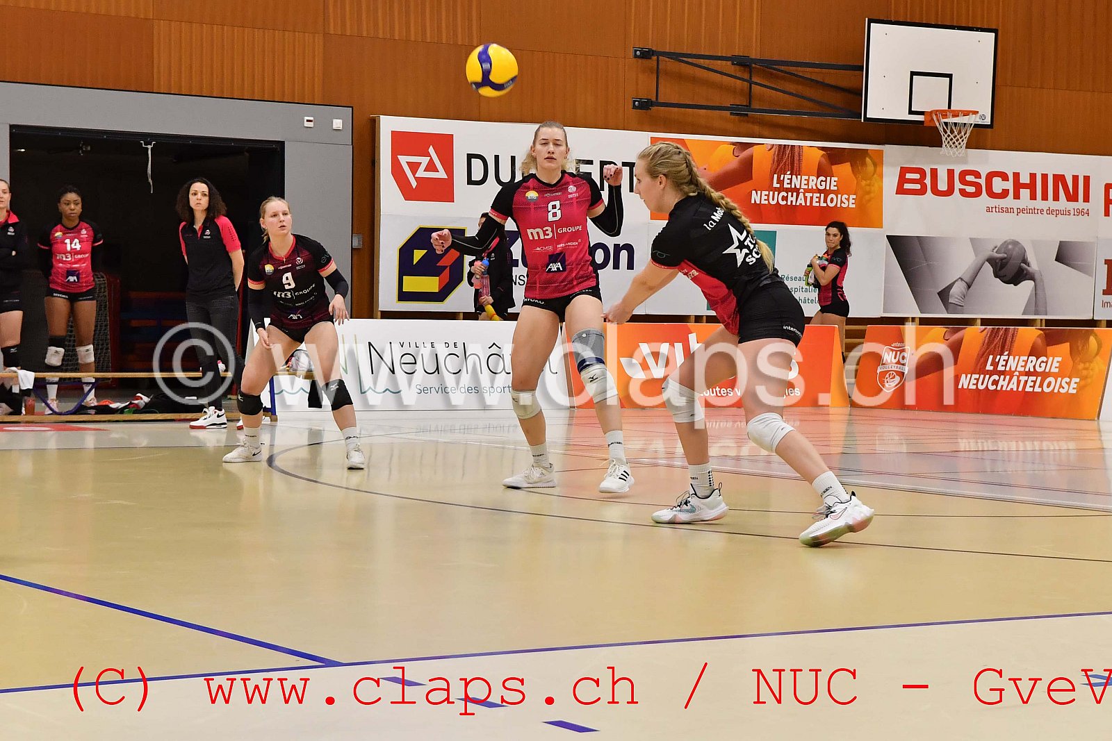 NUC Geneve Volley janvier 2022