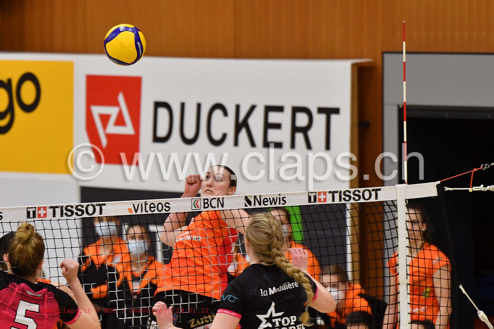 NUC Geneve Volley janvier 2022