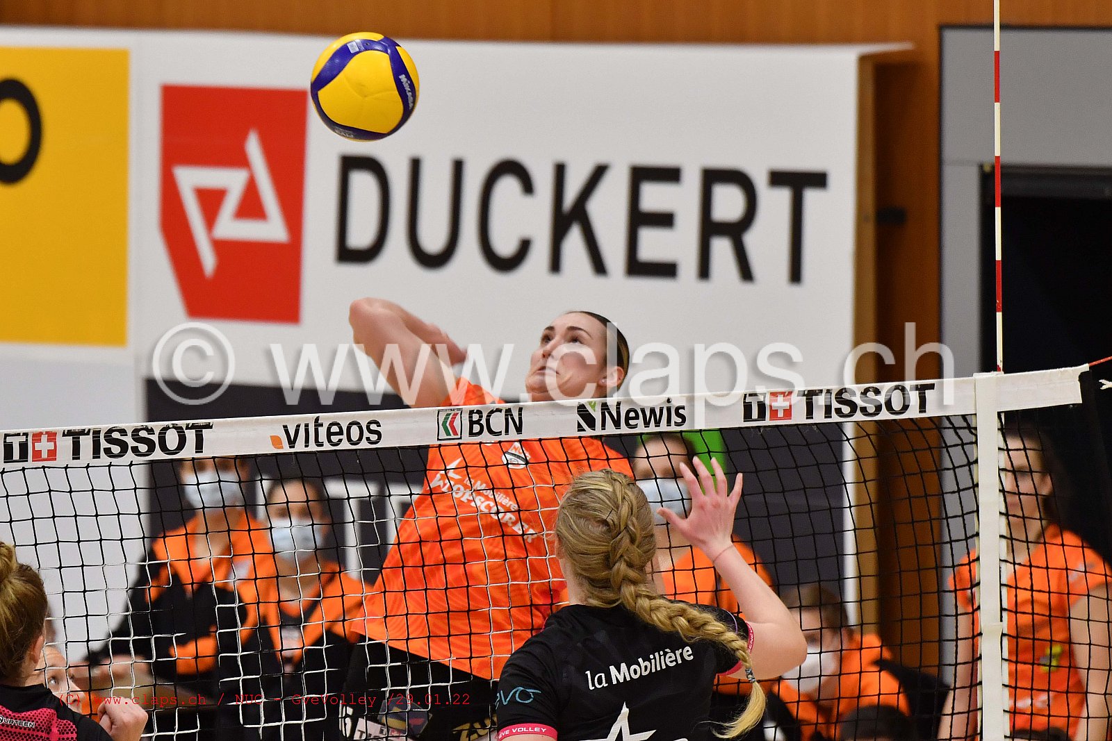 NUC Geneve Volley janvier 2022