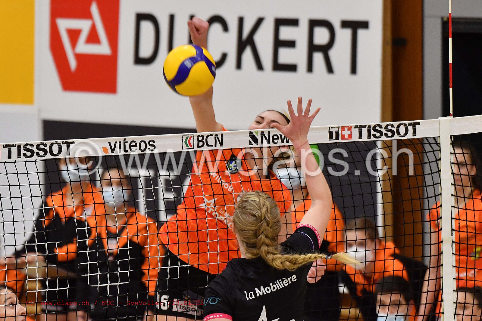 NUC Geneve Volley janvier 2022