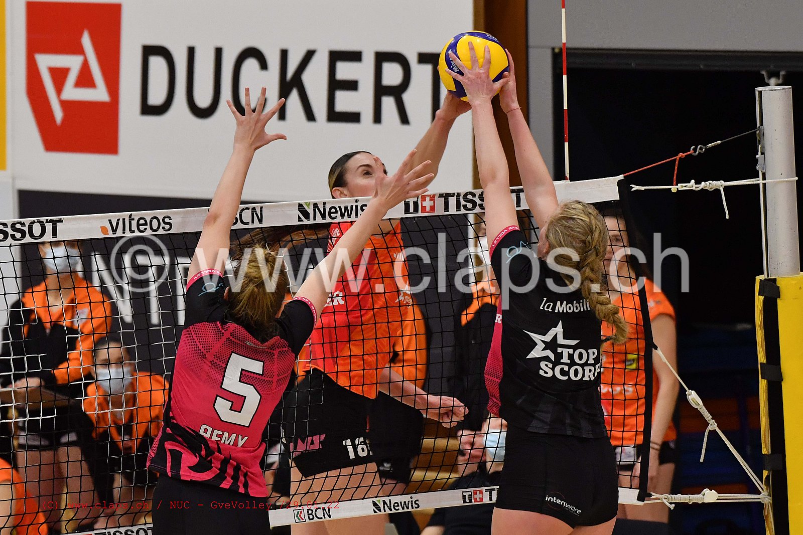NUC Geneve Volley janvier 2022