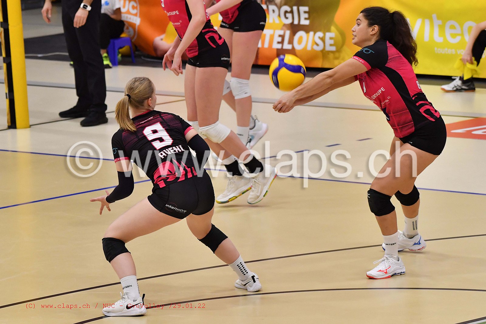 NUC Geneve Volley janvier 2022