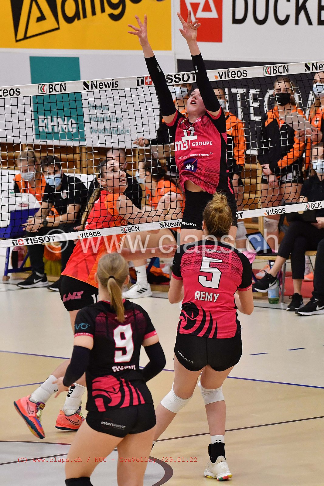 NUC Geneve Volley janvier 2022