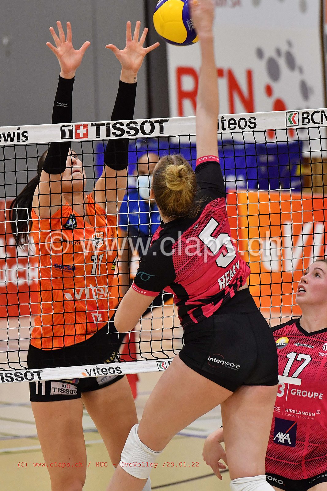 NUC Geneve Volley janvier 2022