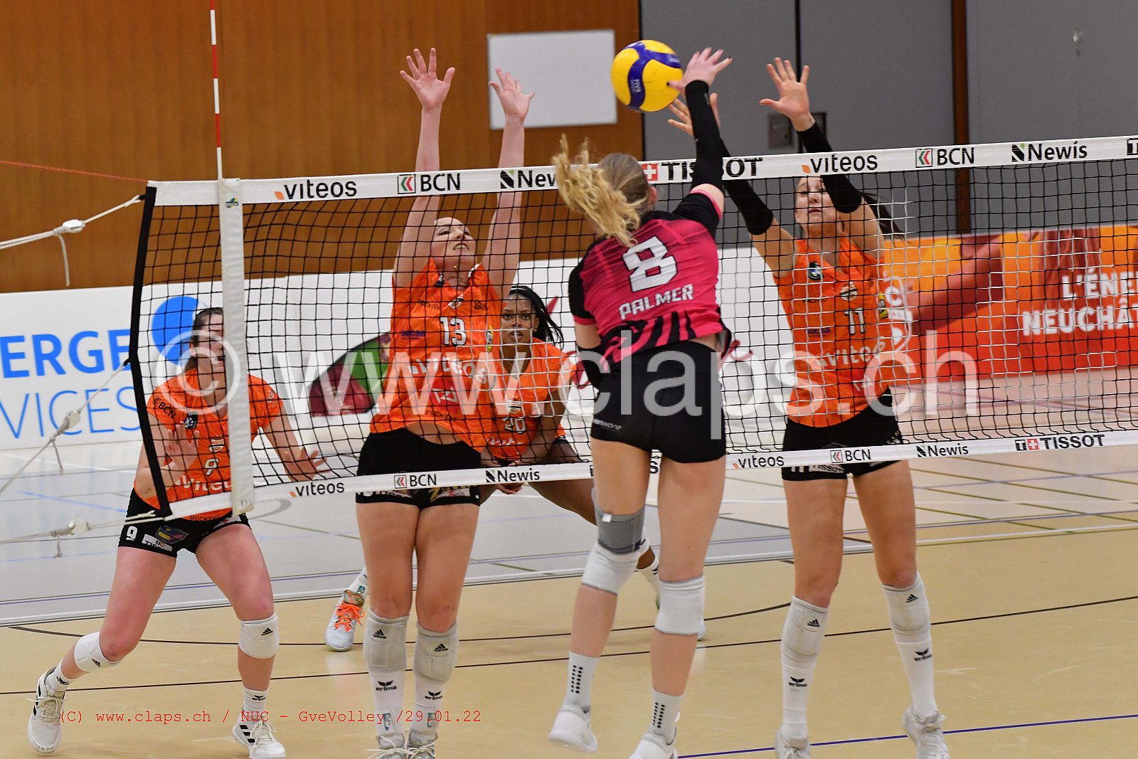 NUC Geneve Volley janvier 2022
