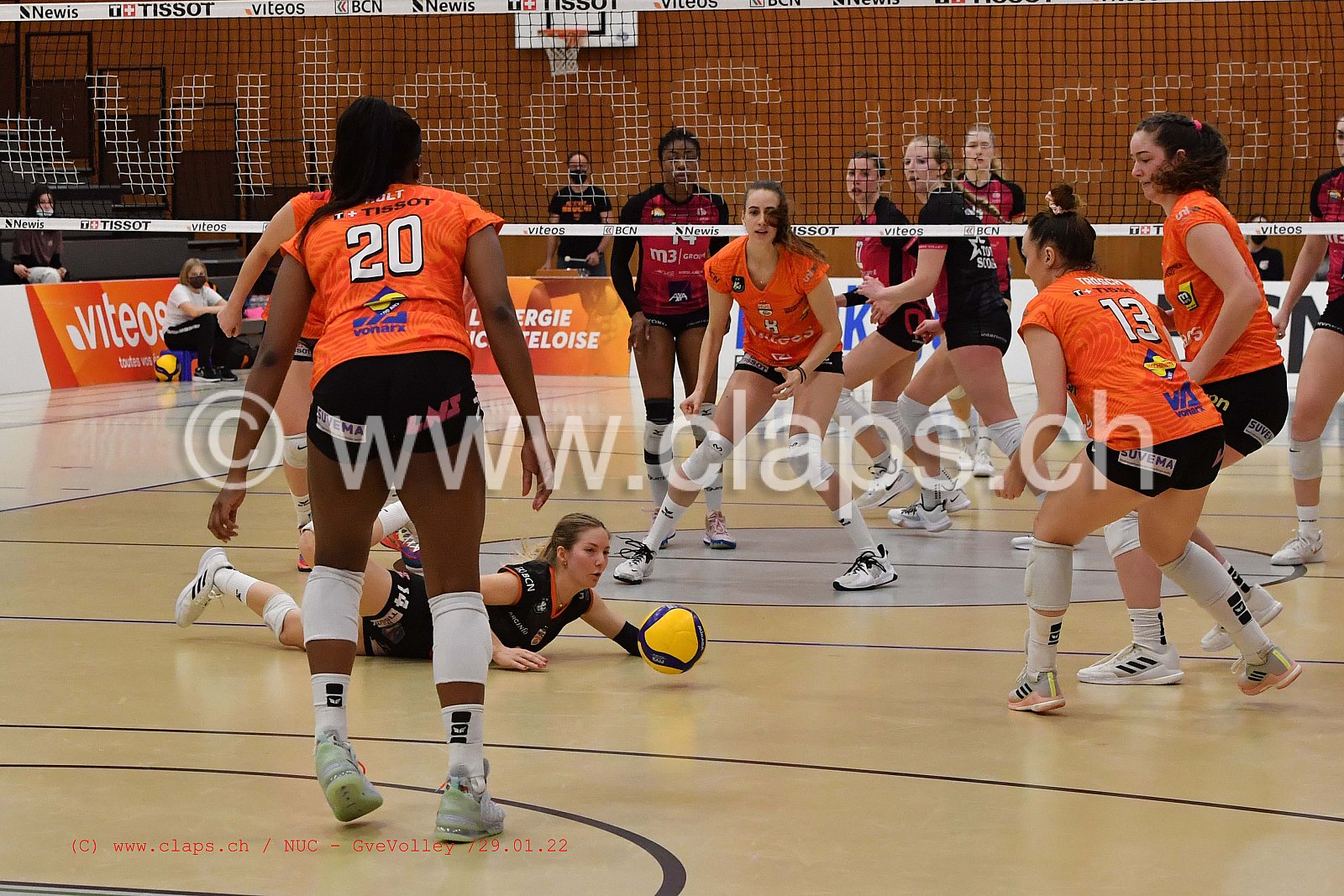 NUC Geneve Volley janvier 2022