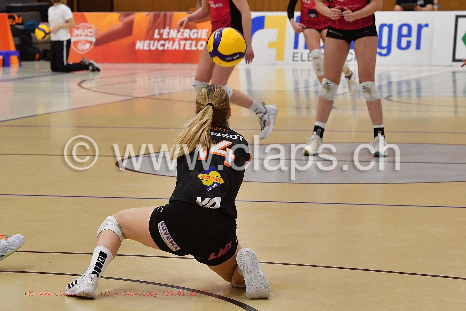NUC Geneve Volley janvier 2022