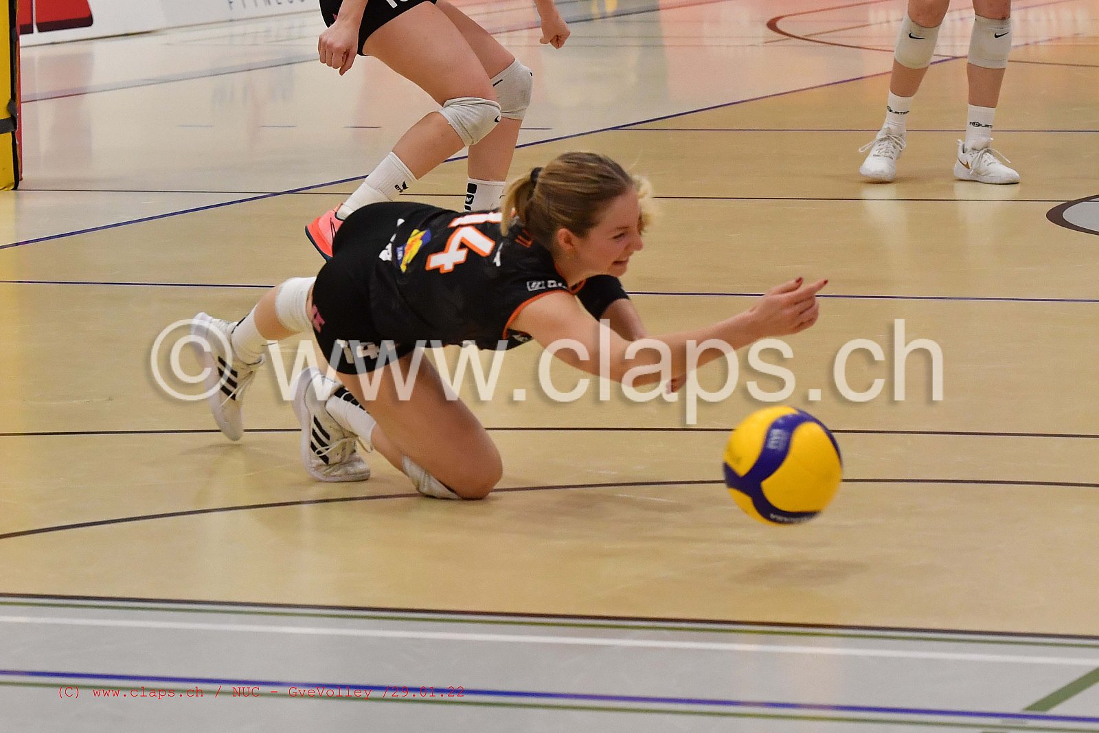 NUC Geneve Volley janvier 2022