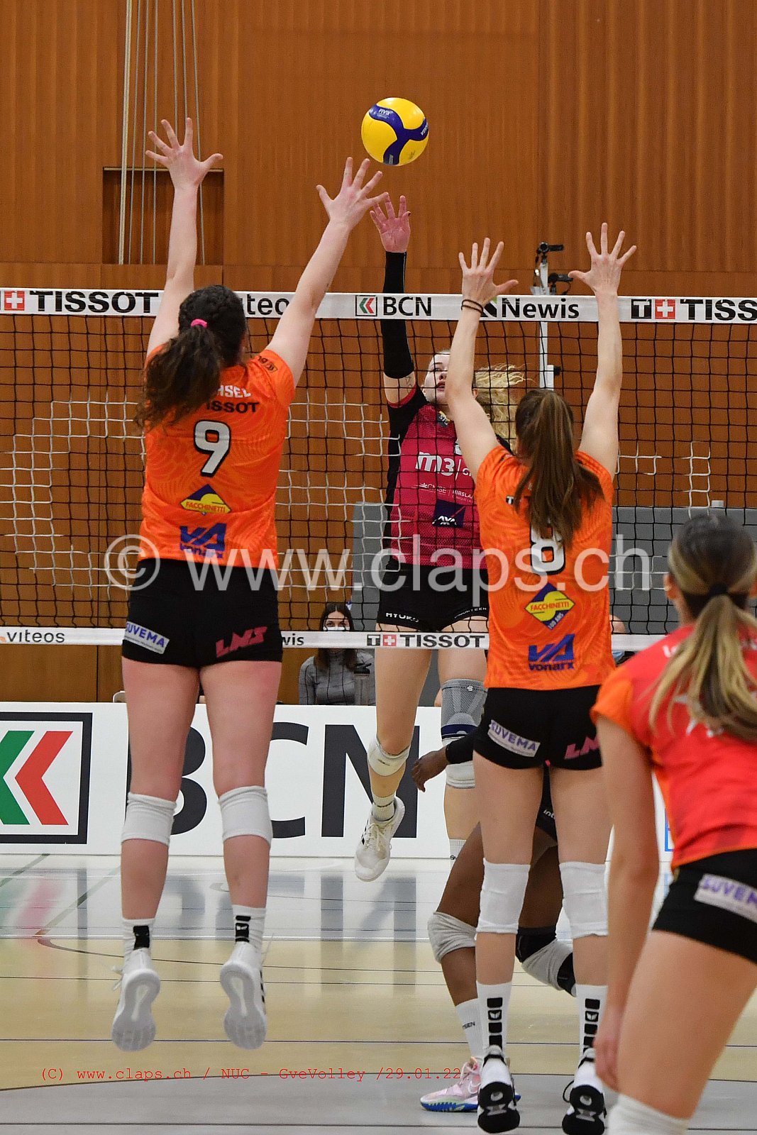 NUC Geneve Volley janvier 2022