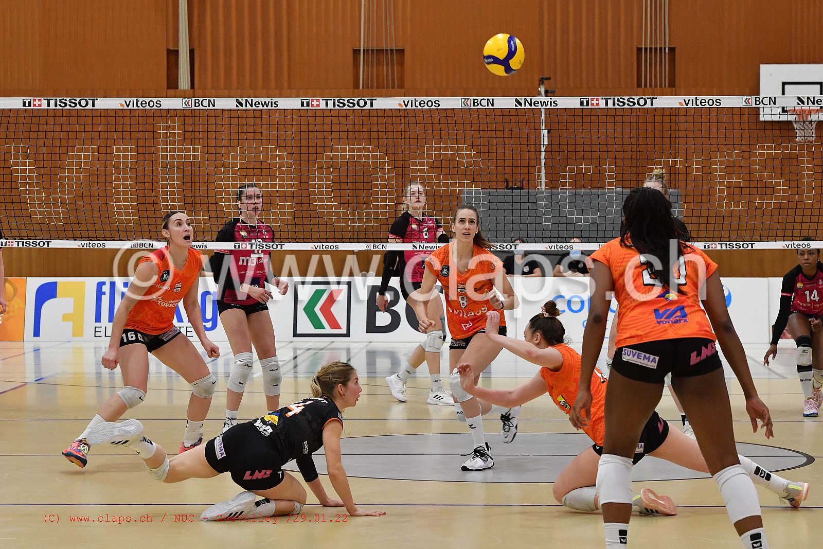 NUC Geneve Volley janvier 2022