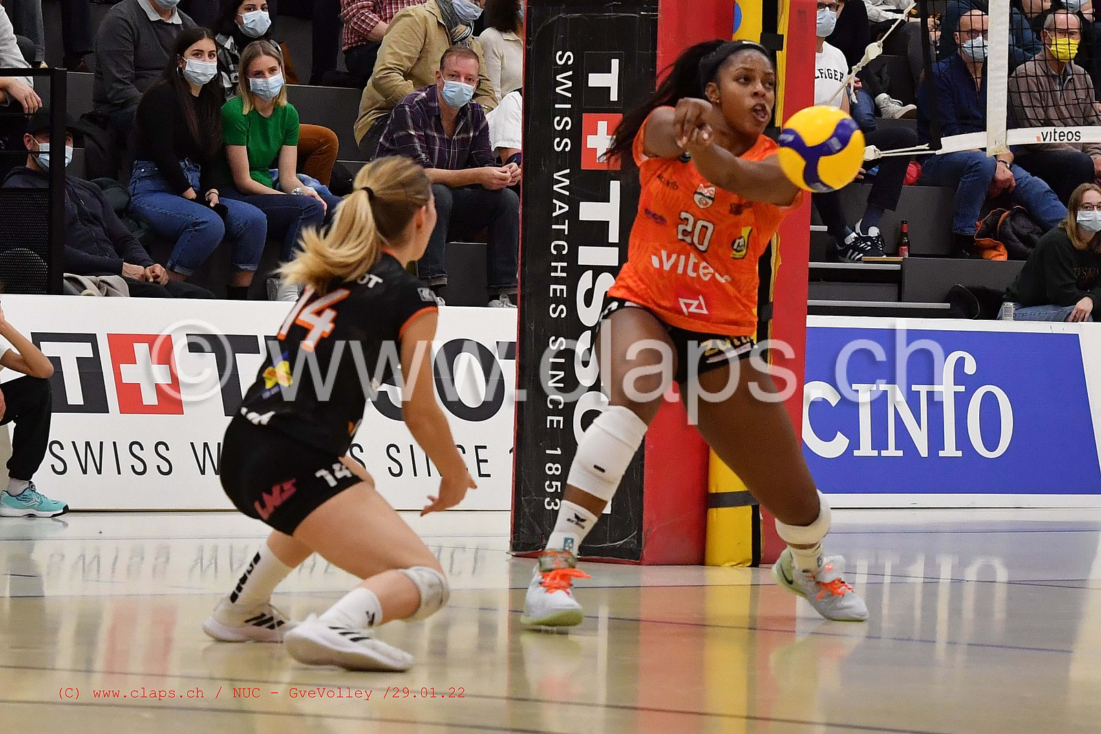 NUC Geneve Volley janvier 2022