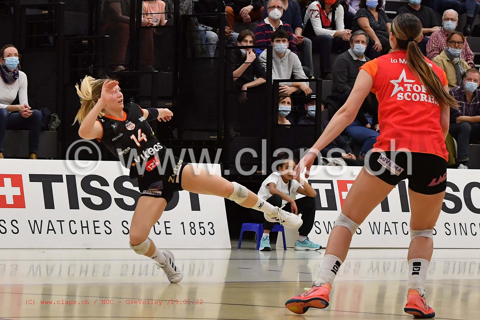 NUC Geneve Volley janvier 2022