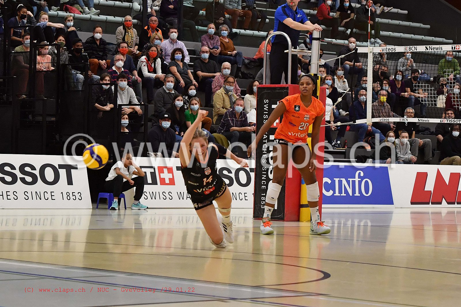 NUC Geneve Volley janvier 2022