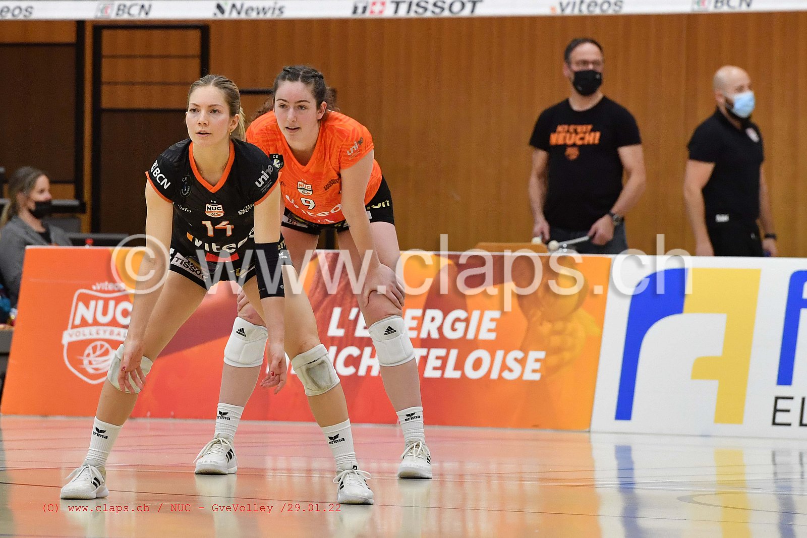 NUC Geneve Volley janvier 2022