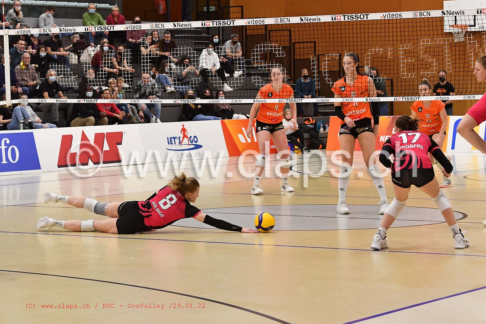 NUC Geneve Volley janvier 2022