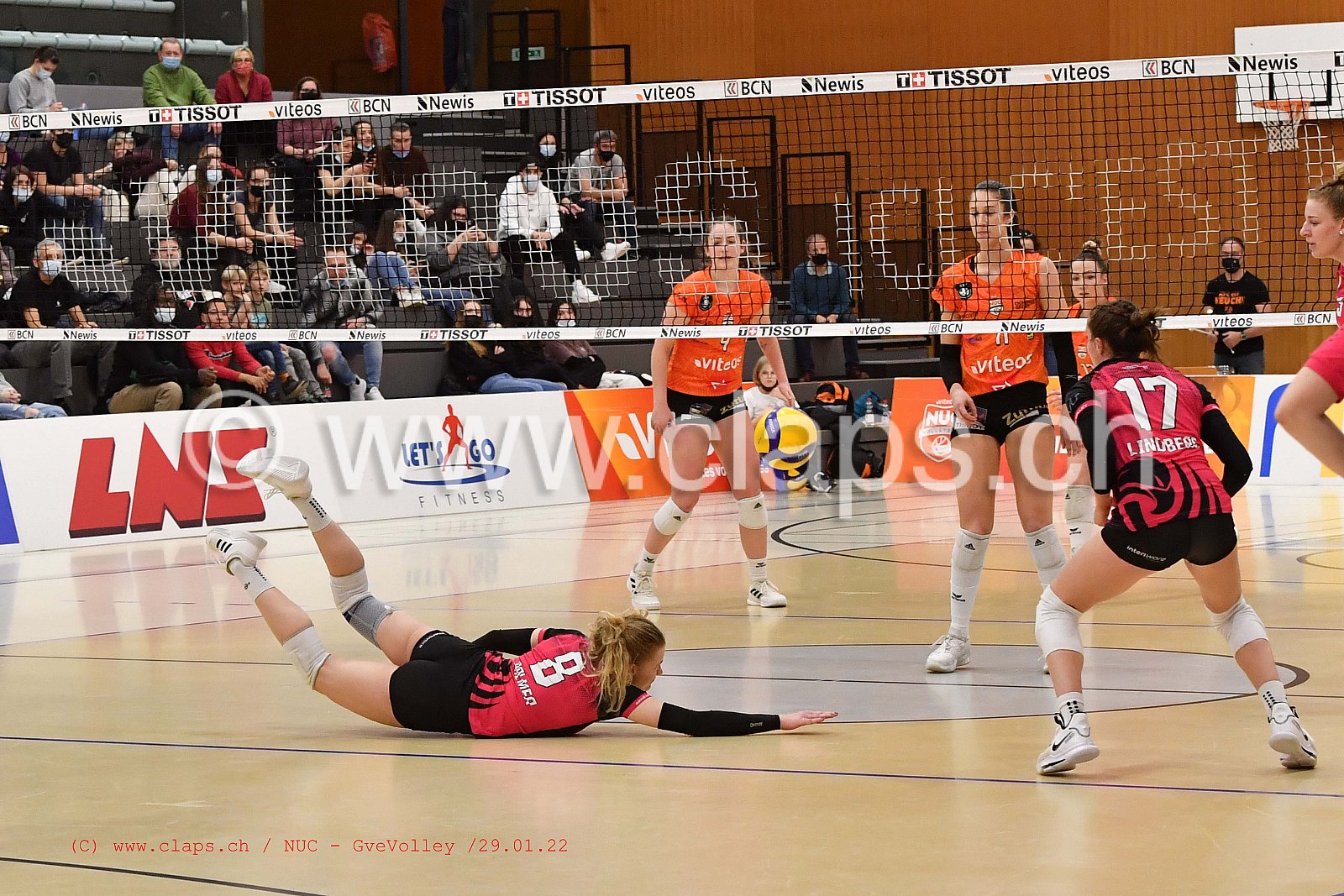 NUC Geneve Volley janvier 2022