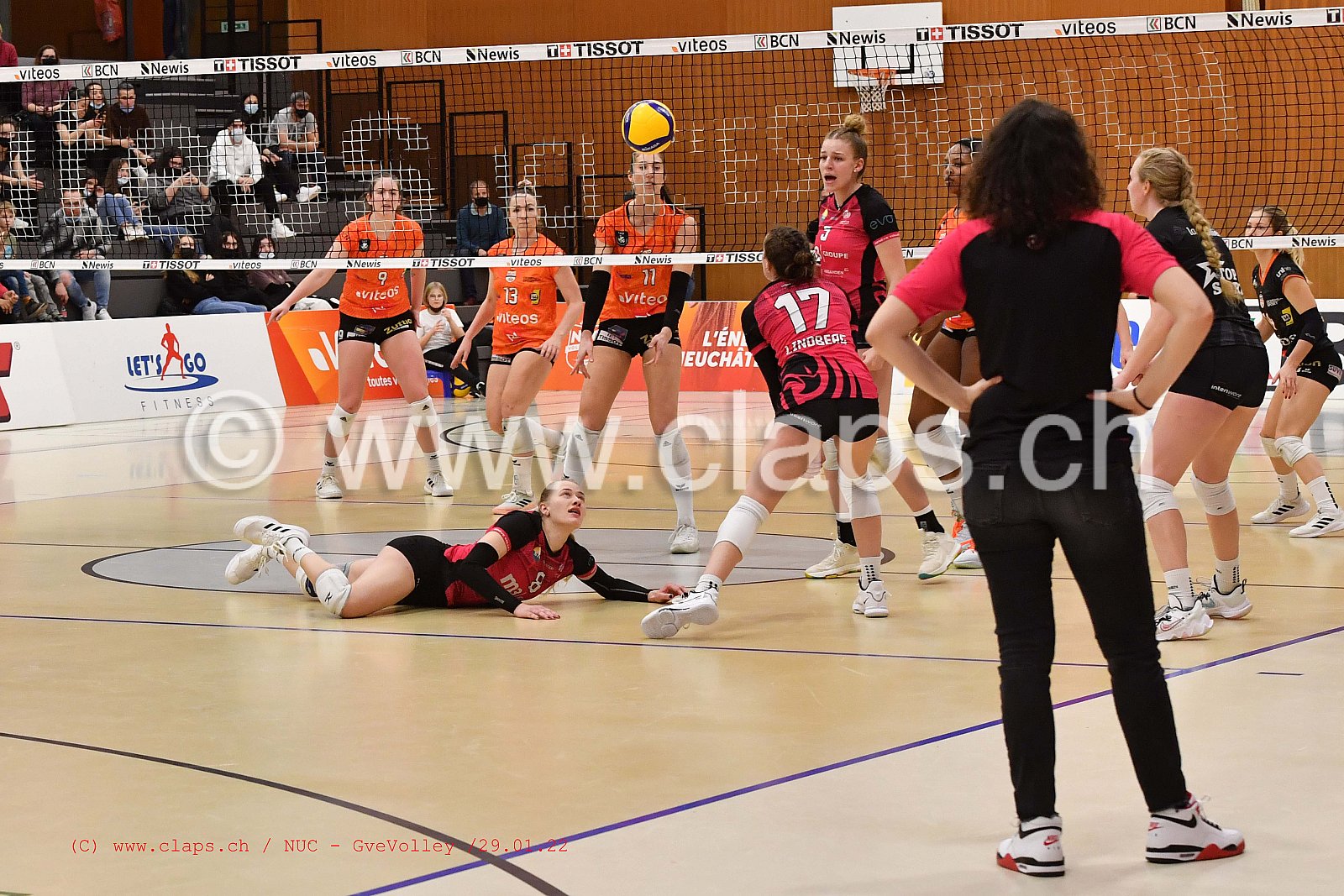 NUC Geneve Volley janvier 2022