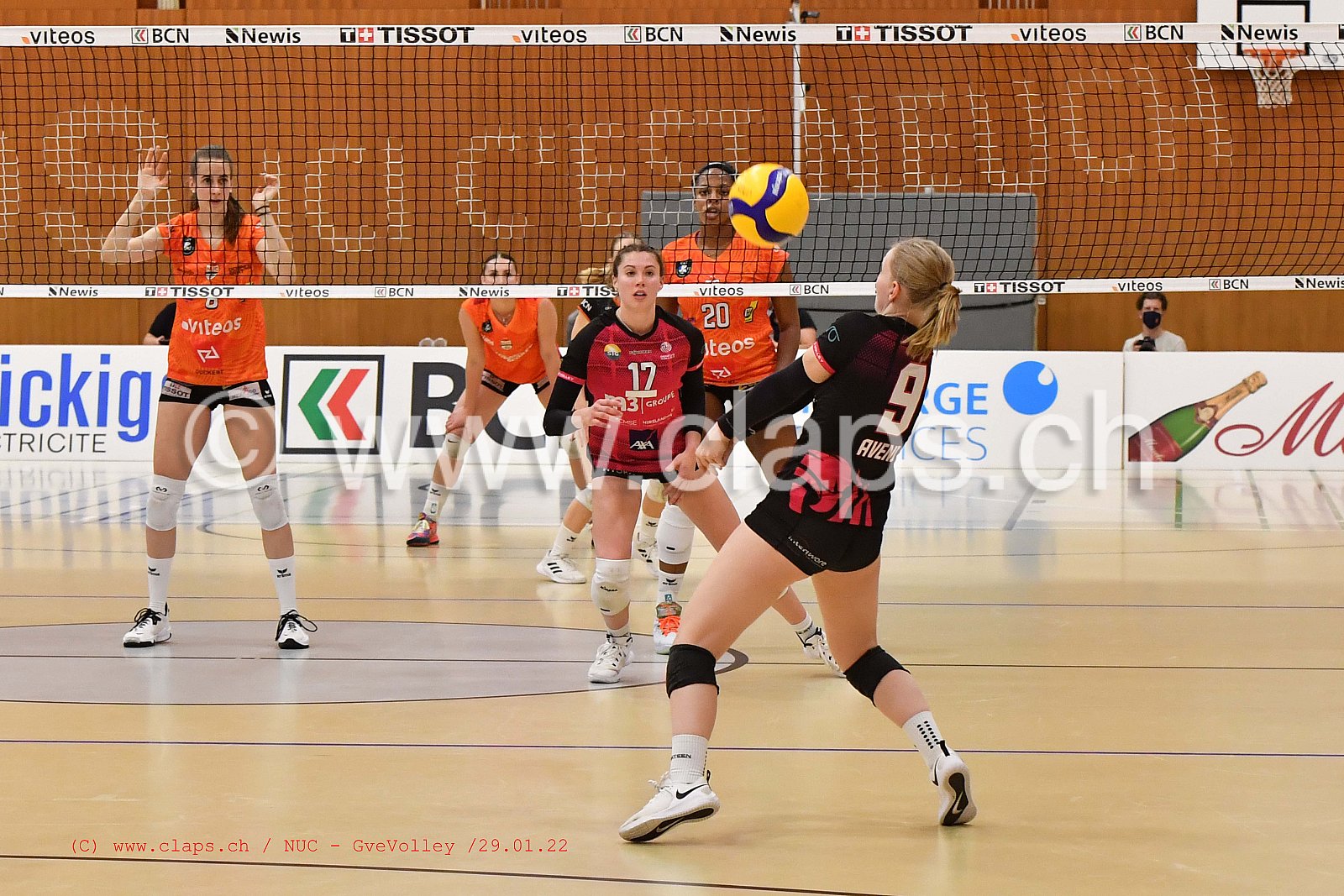 NUC Geneve Volley janvier 2022