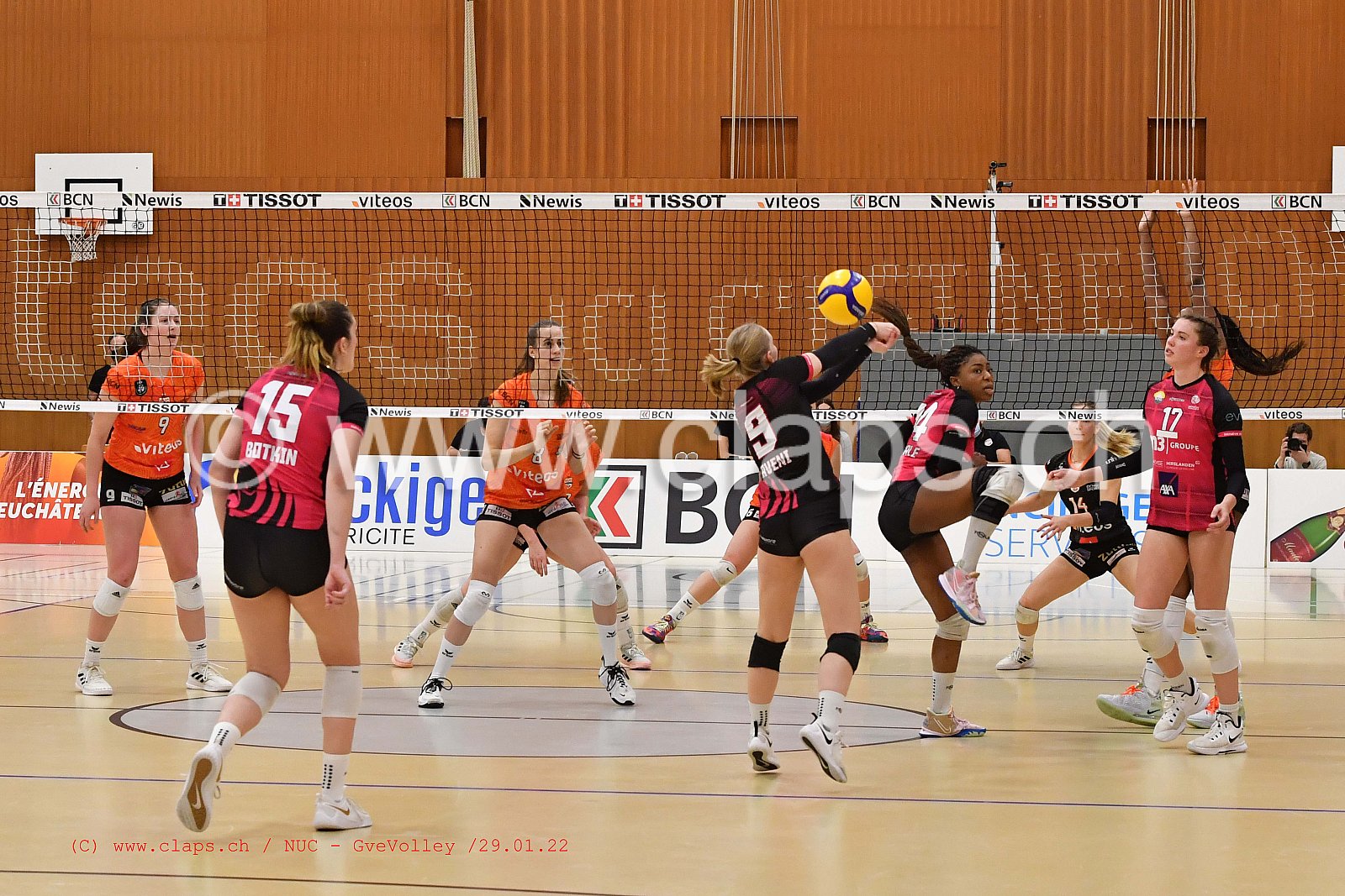 NUC Geneve Volley janvier 2022