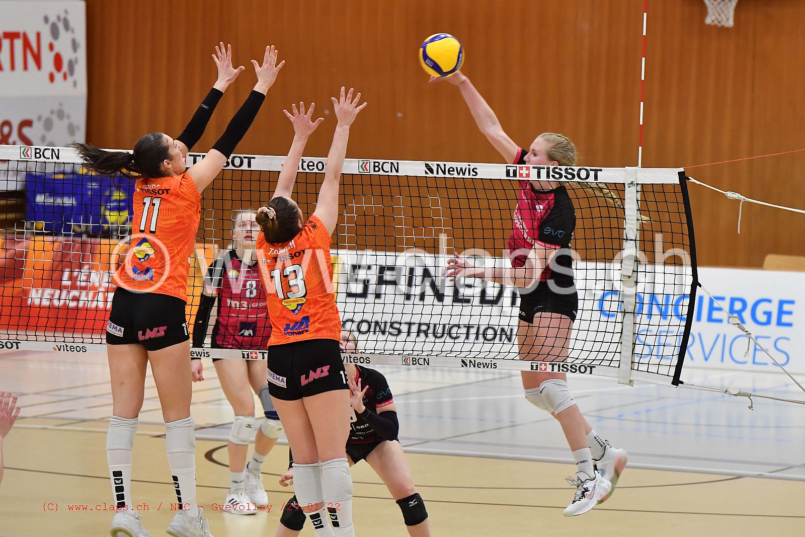 NUC Geneve Volley janvier 2022