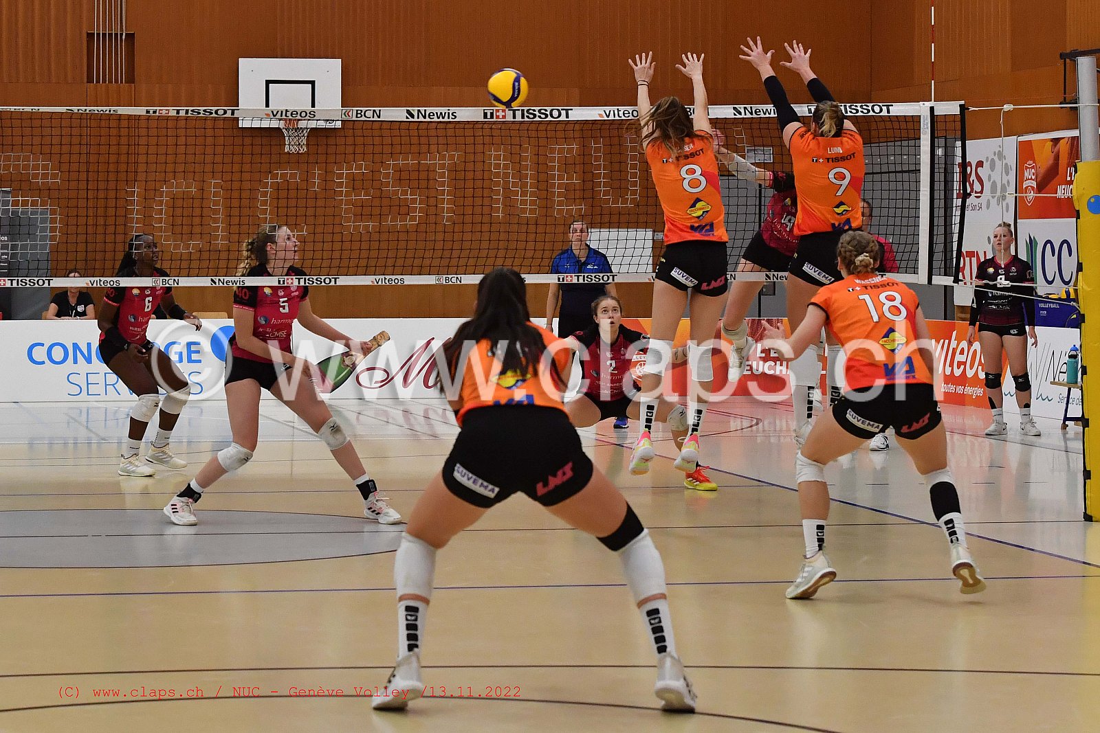 20221113 NUC - Geneve Volley
