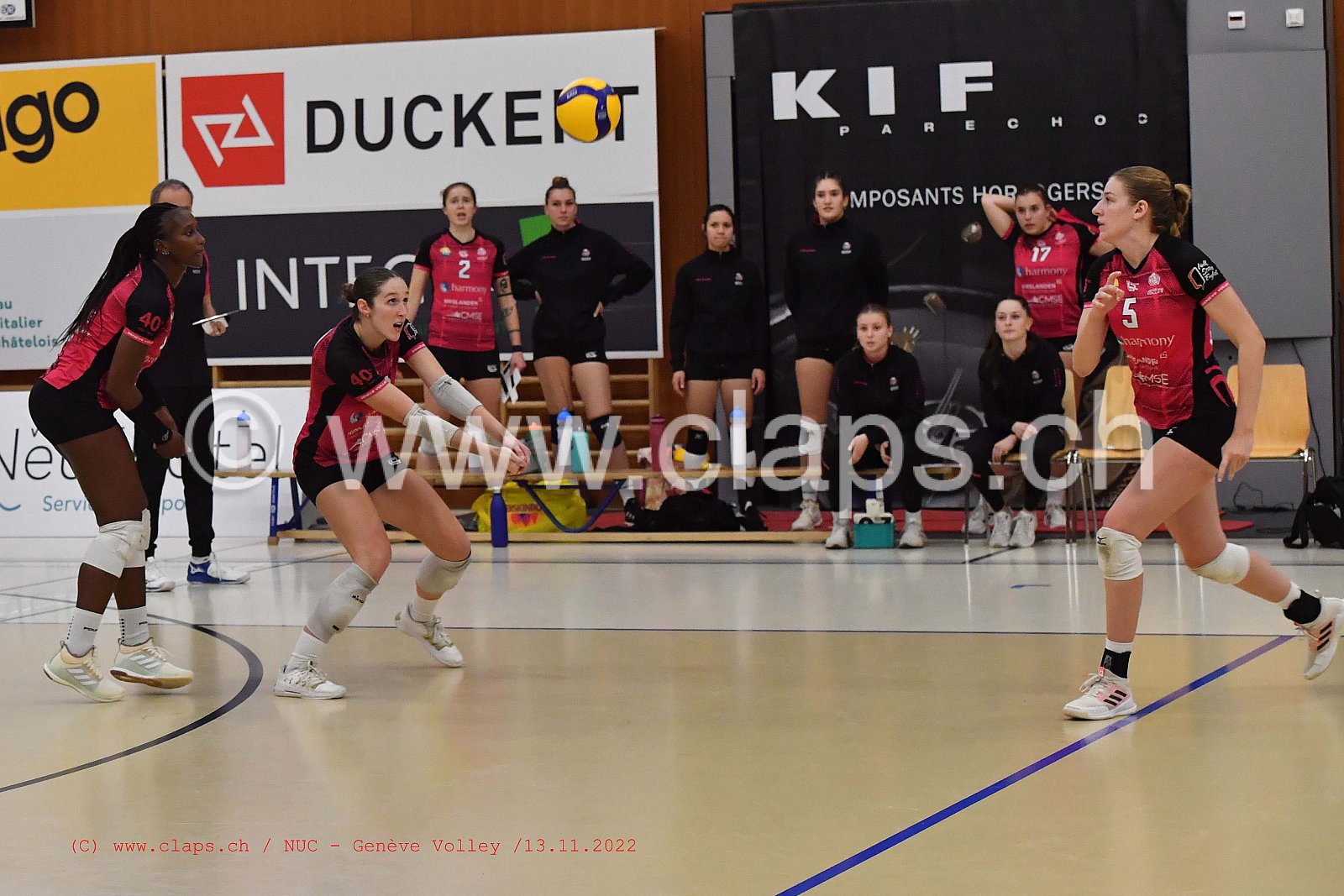 20221113 NUC - Geneve Volley