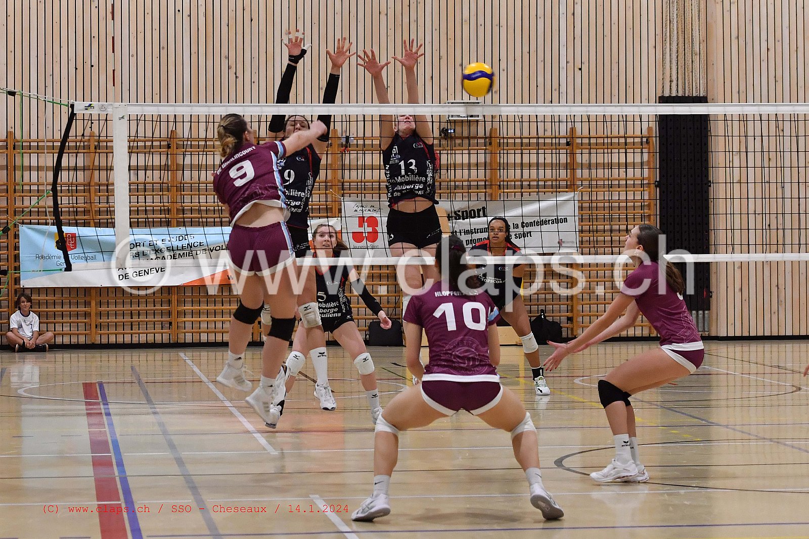 20240114 Servette Star Onex - VBC Cheseaux
