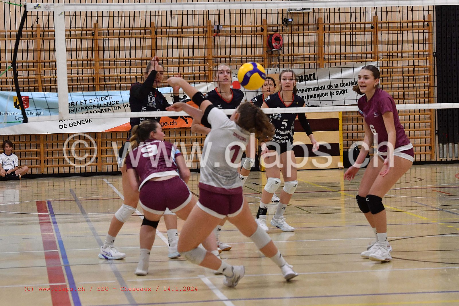 20240114 Servette Star Onex - VBC Cheseaux
