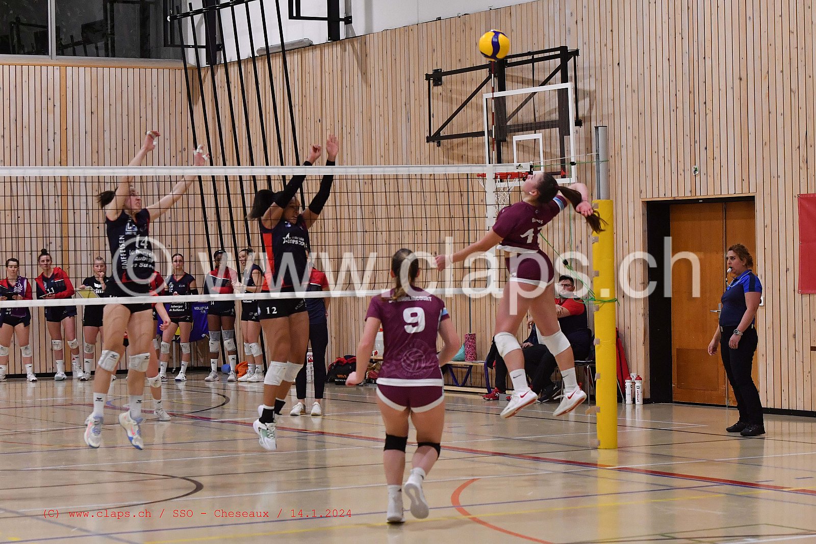 20240114 Servette Star Onex - VBC Cheseaux