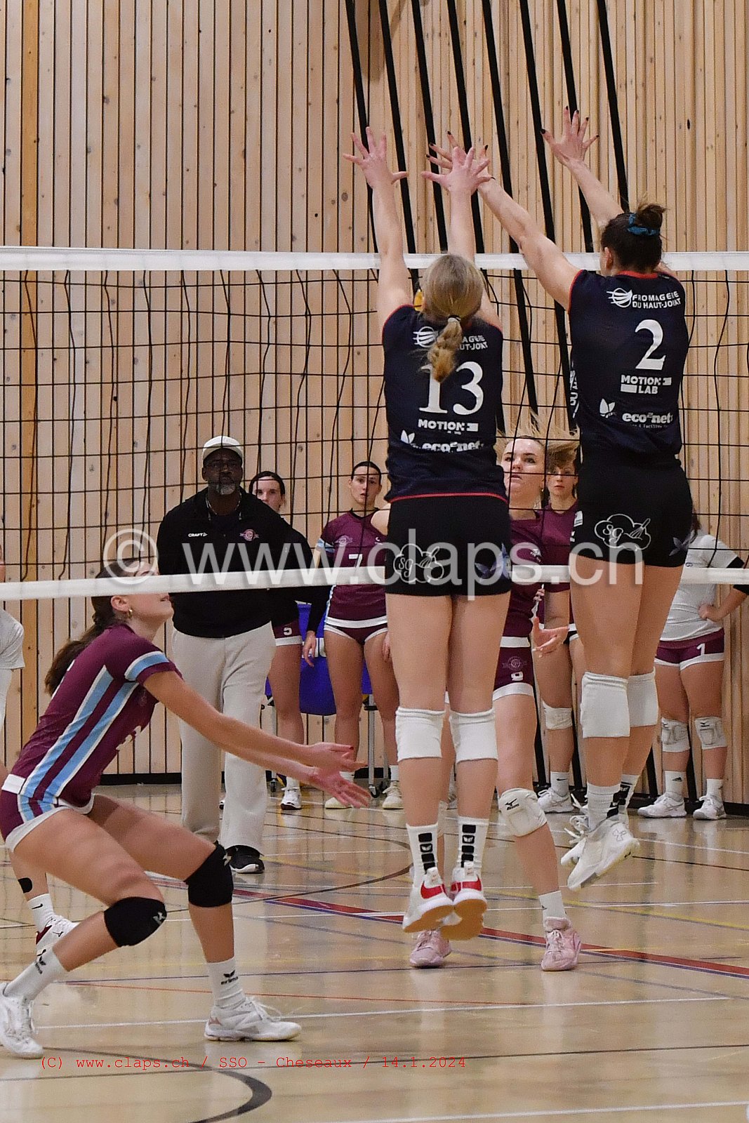 20240114 Servette Star Onex - VBC Cheseaux