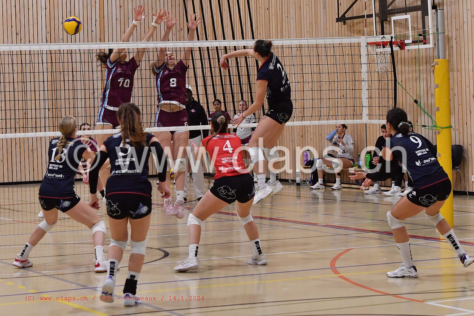 20240114 Servette Star Onex - VBC Cheseaux