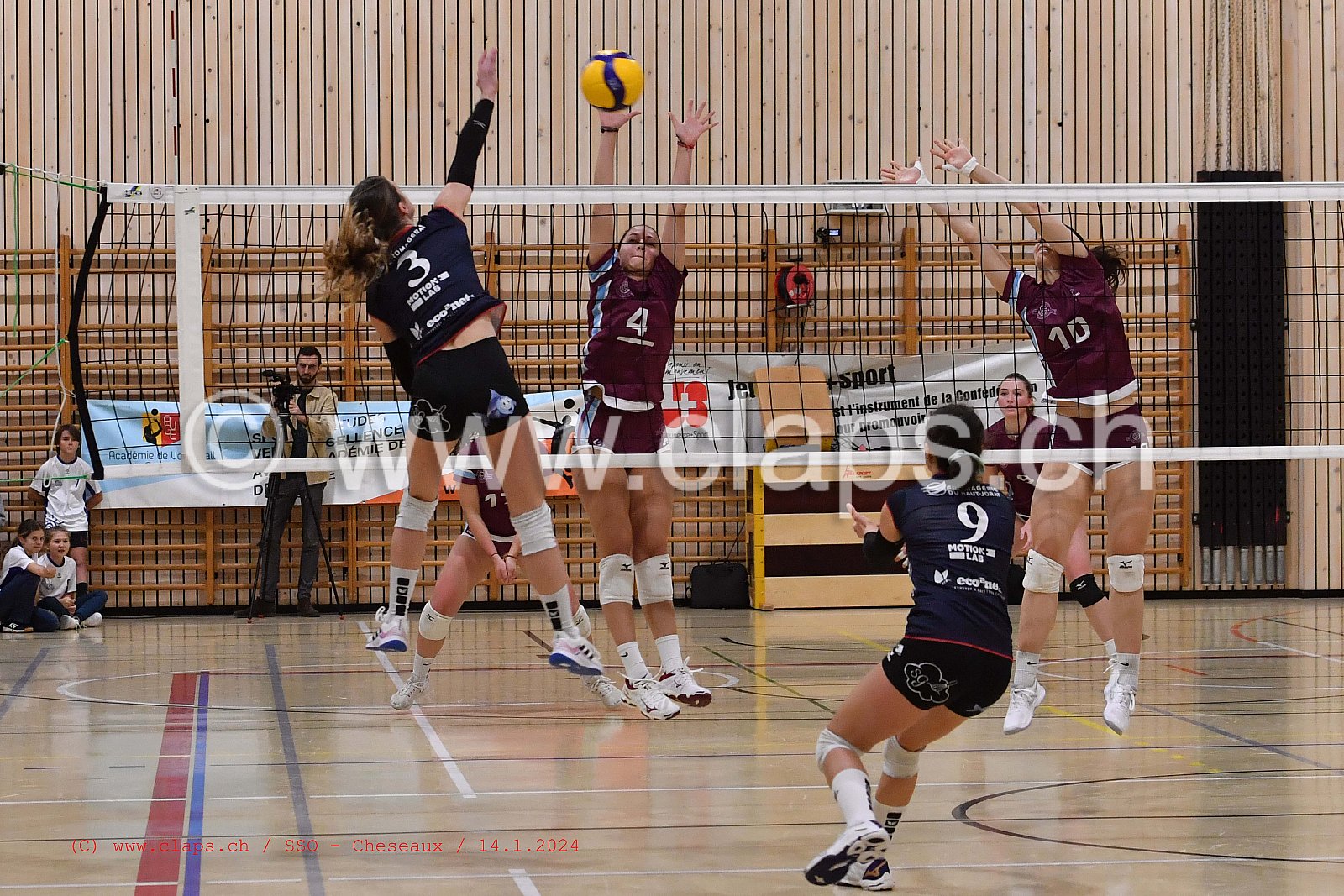 20240114 Servette Star Onex - VBC Cheseaux